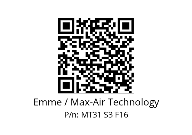   Emme / Max-Air Technology MT31 S3 F16