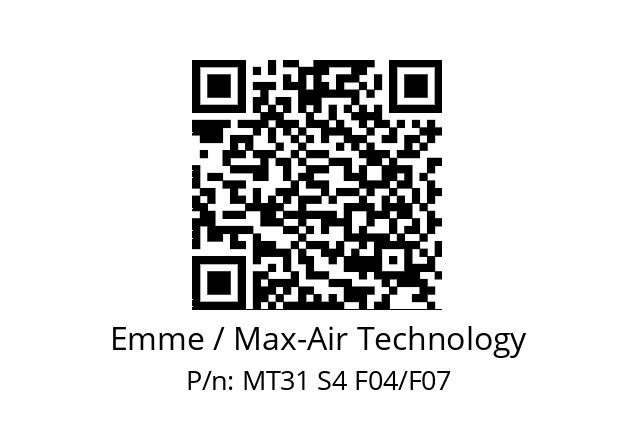   Emme / Max-Air Technology MT31 S4 F04/F07