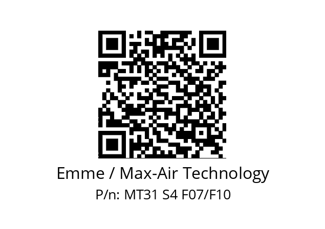   Emme / Max-Air Technology MT31 S4 F07/F10