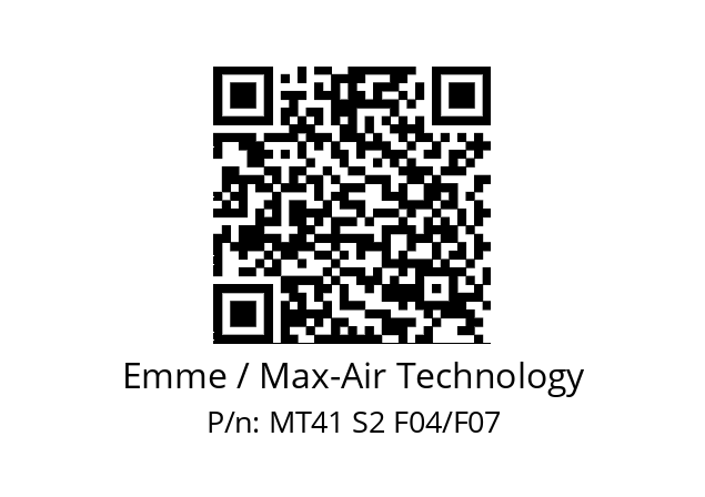   Emme / Max-Air Technology MT41 S2 F04/F07