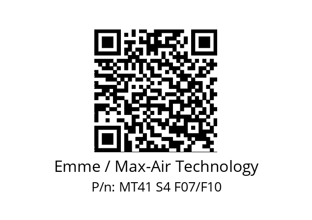   Emme / Max-Air Technology MT41 S4 F07/F10