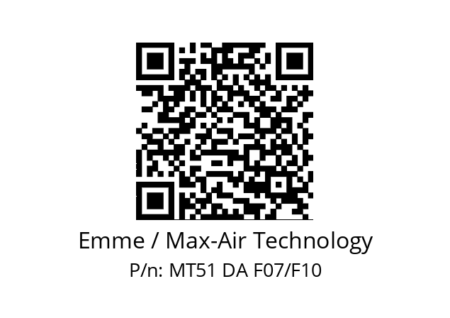   Emme / Max-Air Technology MT51 DA F07/F10