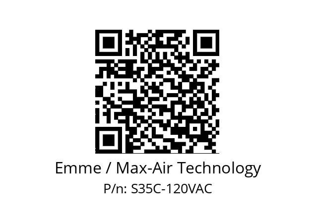   Emme / Max-Air Technology S35C-120VAC