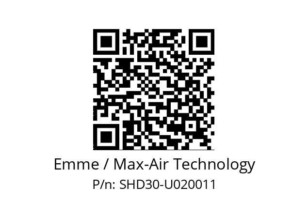   Emme / Max-Air Technology SHD30-U020011