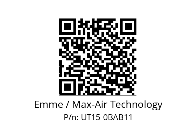   Emme / Max-Air Technology UT15-0BAB11