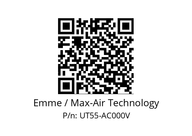   Emme / Max-Air Technology UT55-AC000V