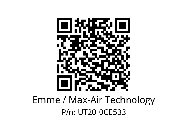   Emme / Max-Air Technology UT20-0CE533