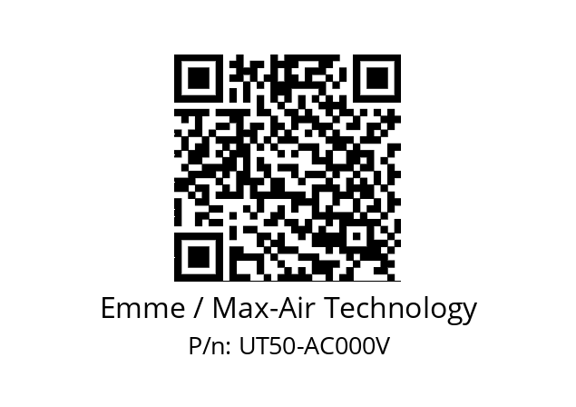   Emme / Max-Air Technology UT50-AC000V