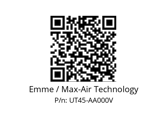   Emme / Max-Air Technology UT45-AA000V