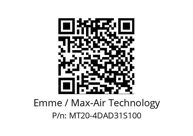   Emme / Max-Air Technology MT20-4DAD31S100