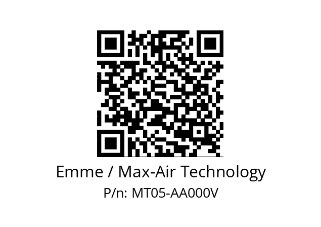   Emme / Max-Air Technology MT05-AA000V