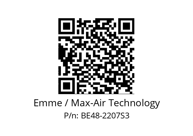   Emme / Max-Air Technology BE48-2207S3