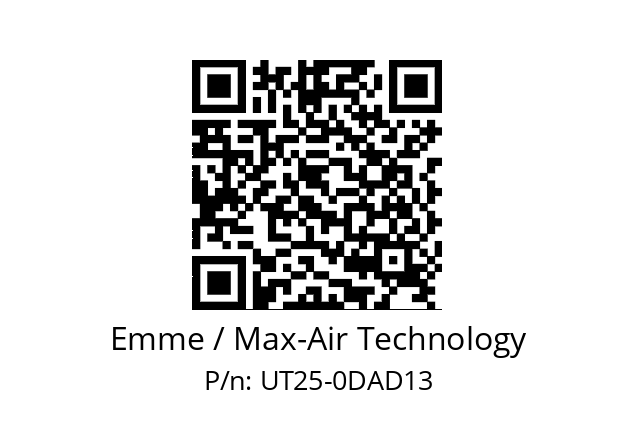   Emme / Max-Air Technology UT25-0DAD13