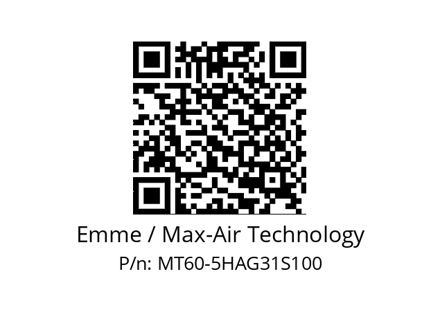   Emme / Max-Air Technology MT60-5HAG31S100