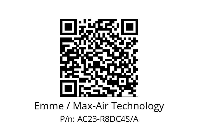   Emme / Max-Air Technology AC23-R8DC4S/A