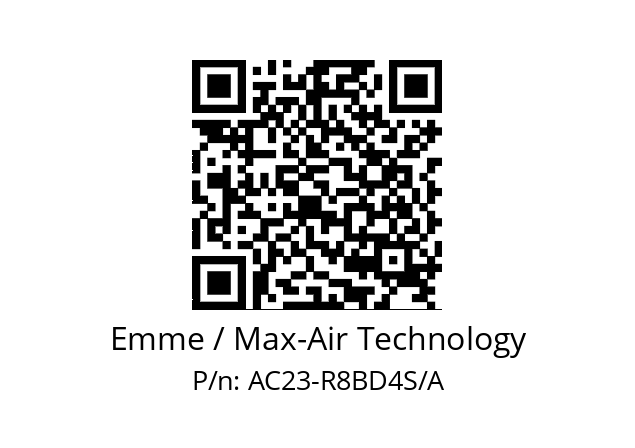   Emme / Max-Air Technology AC23-R8BD4S/A