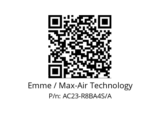   Emme / Max-Air Technology AC23-R8BA4S/A