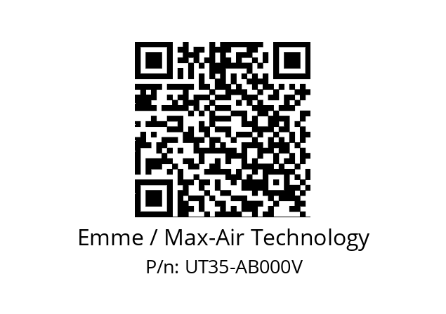   Emme / Max-Air Technology UT35-AB000V