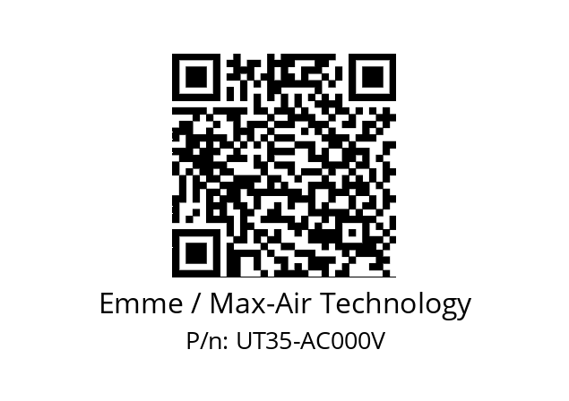   Emme / Max-Air Technology UT35-AC000V