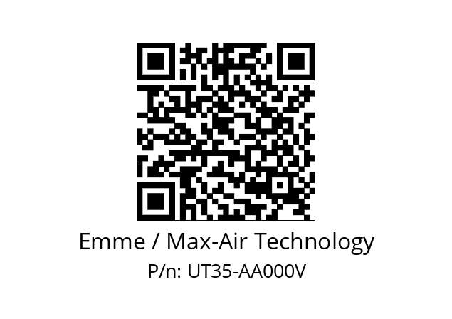   Emme / Max-Air Technology UT35-AA000V