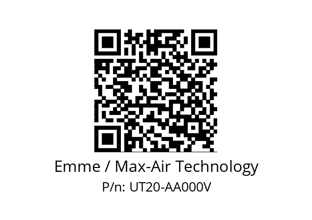   Emme / Max-Air Technology UT20-AA000V