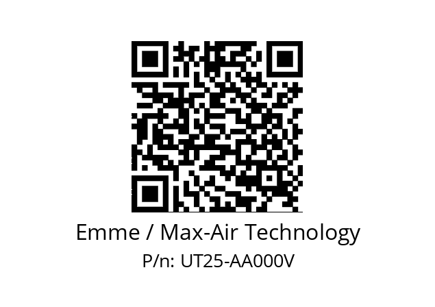   Emme / Max-Air Technology UT25-AA000V