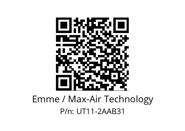   Emme / Max-Air Technology UT11-2AAB31