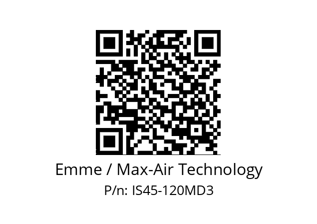   Emme / Max-Air Technology IS45-120MD3