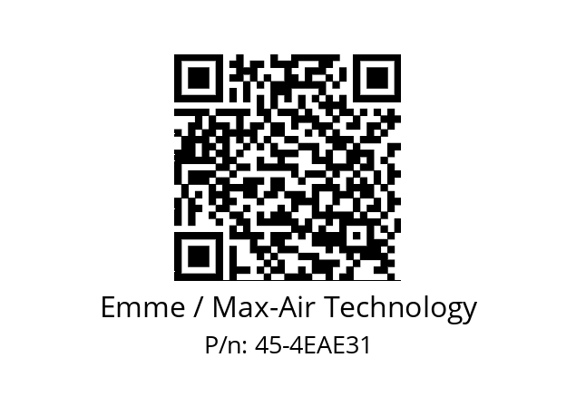   Emme / Max-Air Technology 45-4EAE31