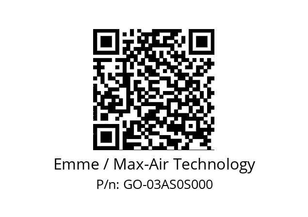   Emme / Max-Air Technology GO-03AS0S000