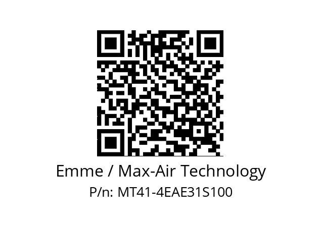   Emme / Max-Air Technology MT41-4EAE31S100