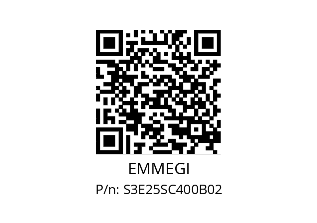   EMMEGI S3E25SC400B02