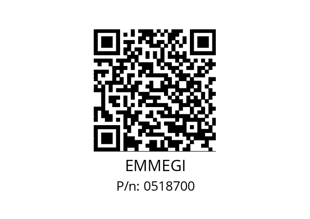   EMMEGI 0518700