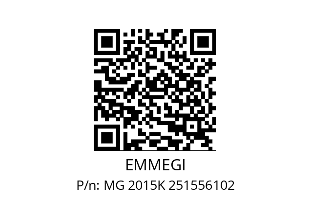   EMMEGI MG 2015K 251556102