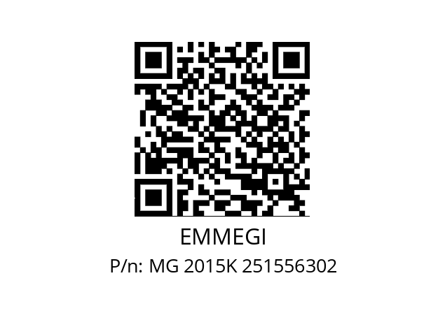   EMMEGI MG 2015K 251556302