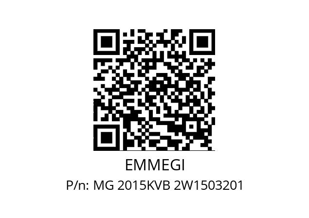   EMMEGI MG 2015KVB 2W1503201