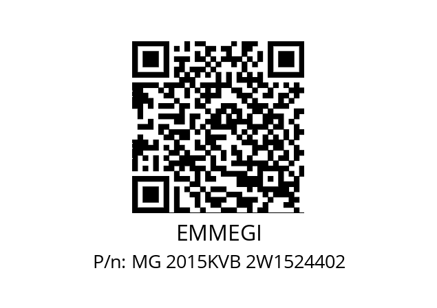   EMMEGI MG 2015KVB 2W1524402