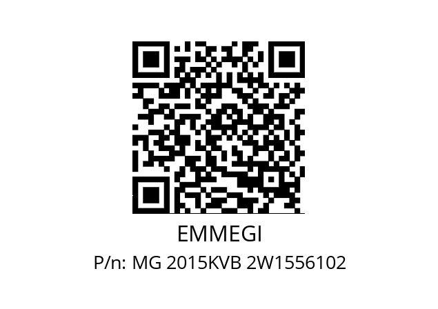   EMMEGI MG 2015KVB 2W1556102