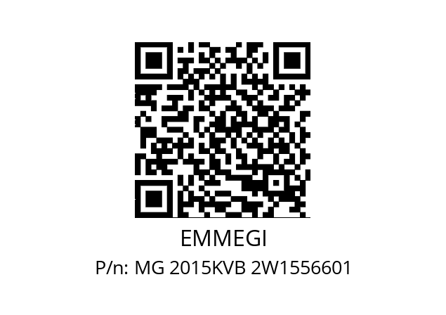   EMMEGI MG 2015KVB 2W1556601