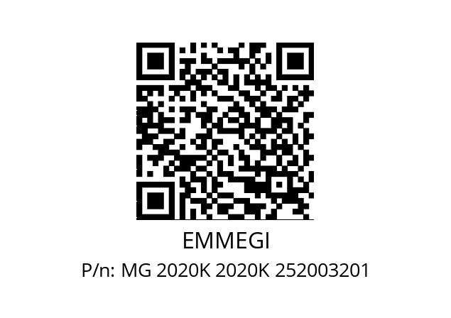   EMMEGI MG 2020K 2020K 252003201