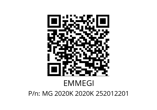   EMMEGI MG 2020K 2020K 252012201