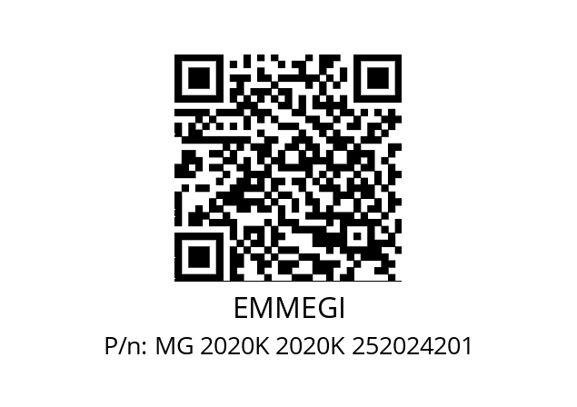   EMMEGI MG 2020K 2020K 252024201