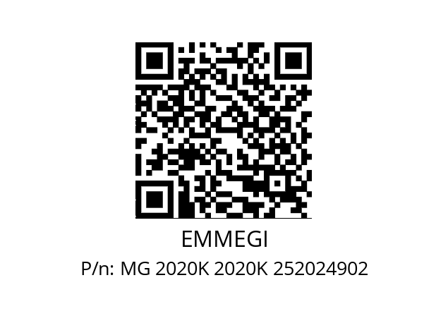   EMMEGI MG 2020K 2020K 252024902