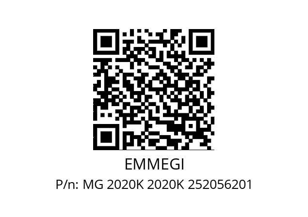   EMMEGI MG 2020K 2020K 252056201