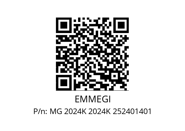   EMMEGI MG 2024K 2024K 252401401