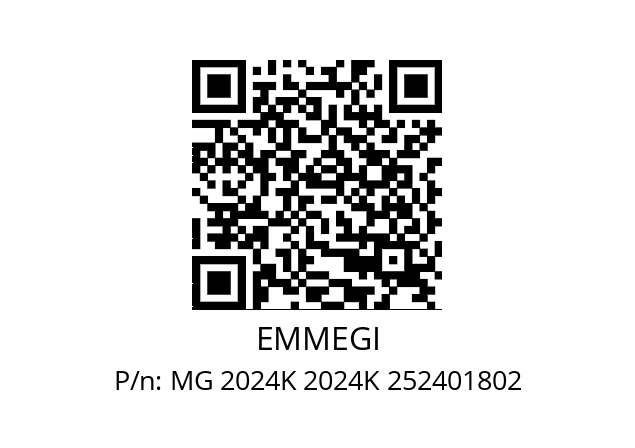   EMMEGI MG 2024K 2024K 252401802