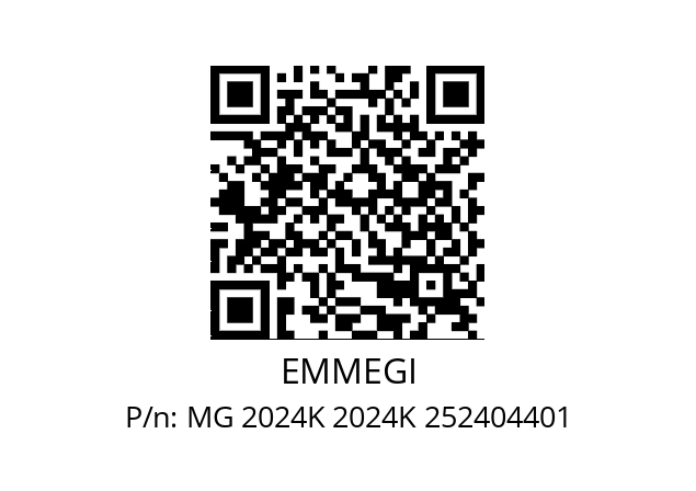   EMMEGI MG 2024K 2024K 252404401