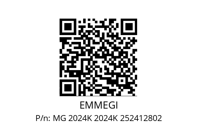   EMMEGI MG 2024K 2024K 252412802