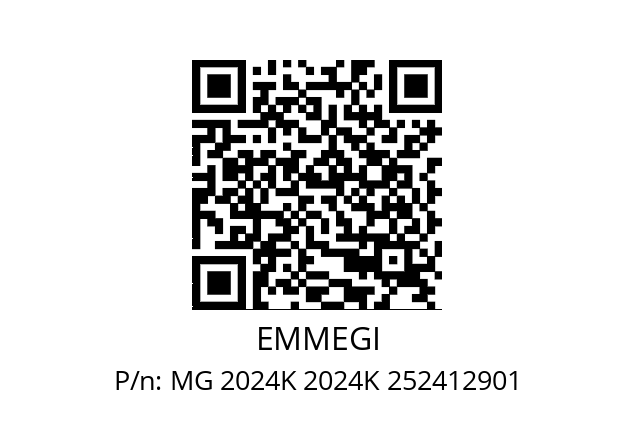   EMMEGI MG 2024K 2024K 252412901