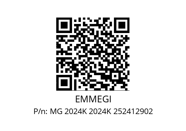   EMMEGI MG 2024K 2024K 252412902